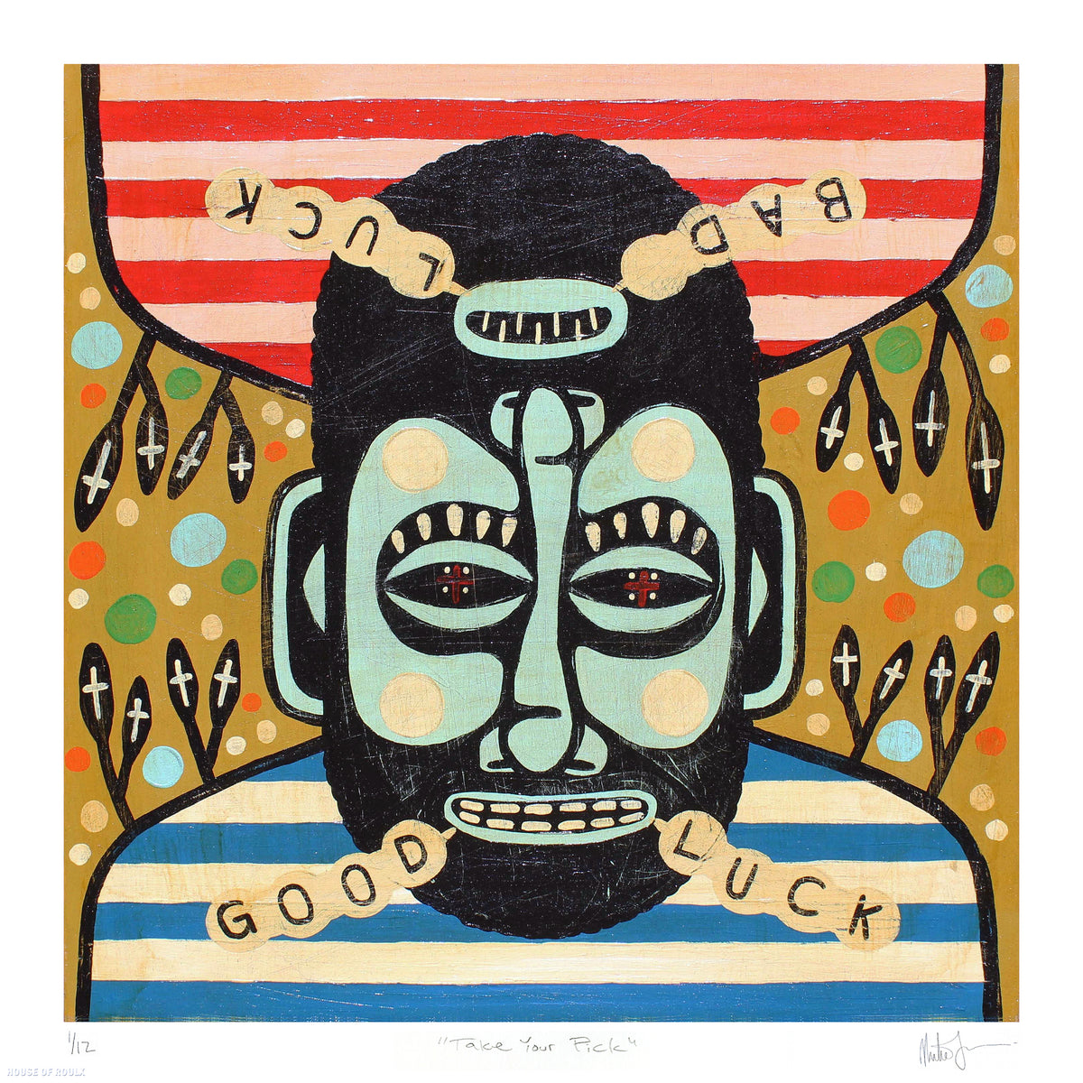 Mike Egan &quot;Take Your Pick&quot; - Archival Print, Limited Edition of 12 - 17 x 17&quot;