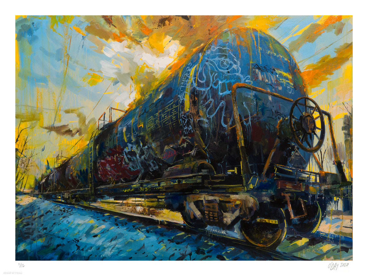 Adam J. O&#39;Day &quot;Oil Tanker 1&quot; - Archival Print, Limited Edition of 12 - 18 x 24&quot;