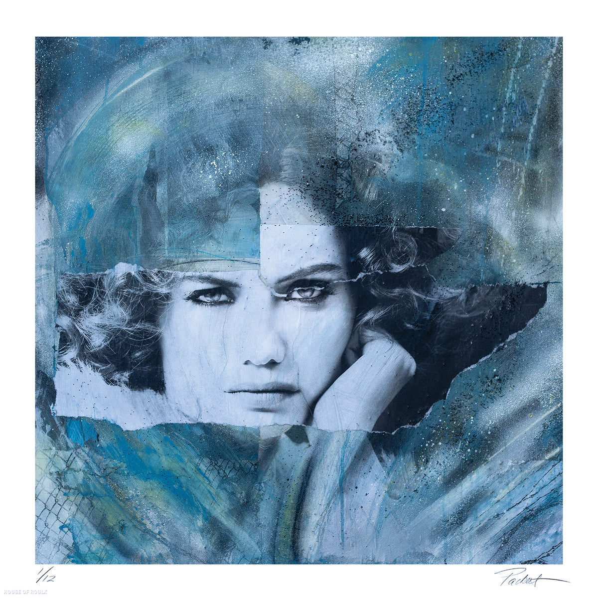 Red-Raven &quot;Tears of Joy&quot; - Archival Print, Limited Edition of 12 - 17 x 17&quot;