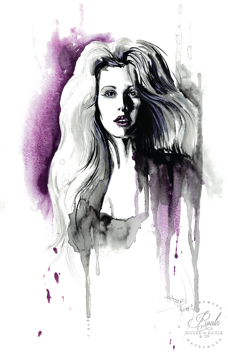 Therése Rosier &quot;Ellie Goulding&quot; - Limited Edition, Fine Art Print