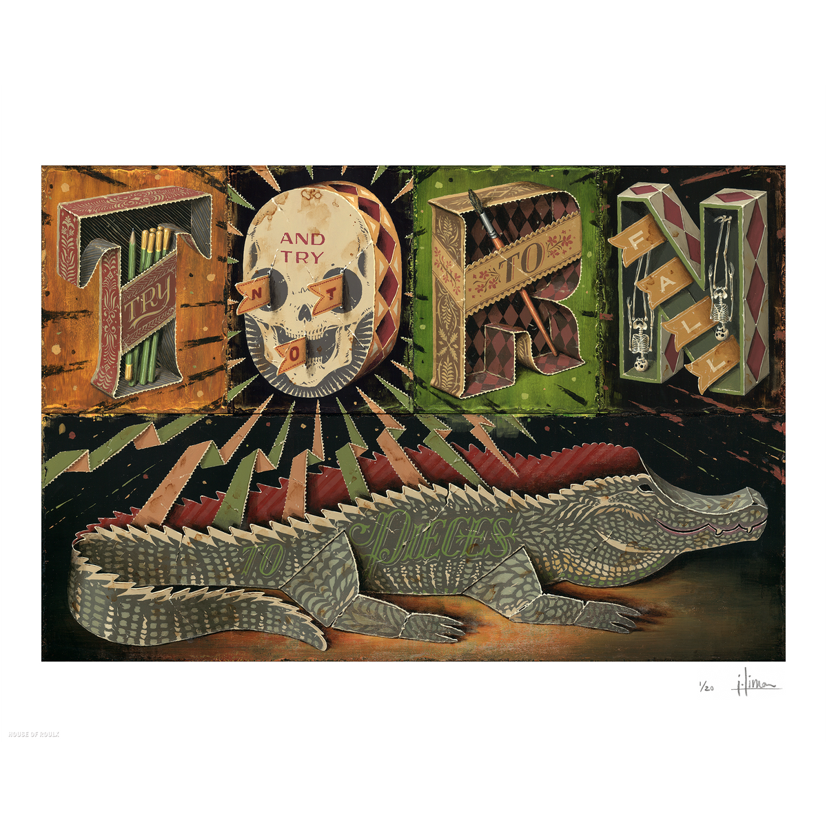 Jason Limon &quot;Torn&quot; - Archival Print, Limited Edition of 20 - 16 x 20&quot;