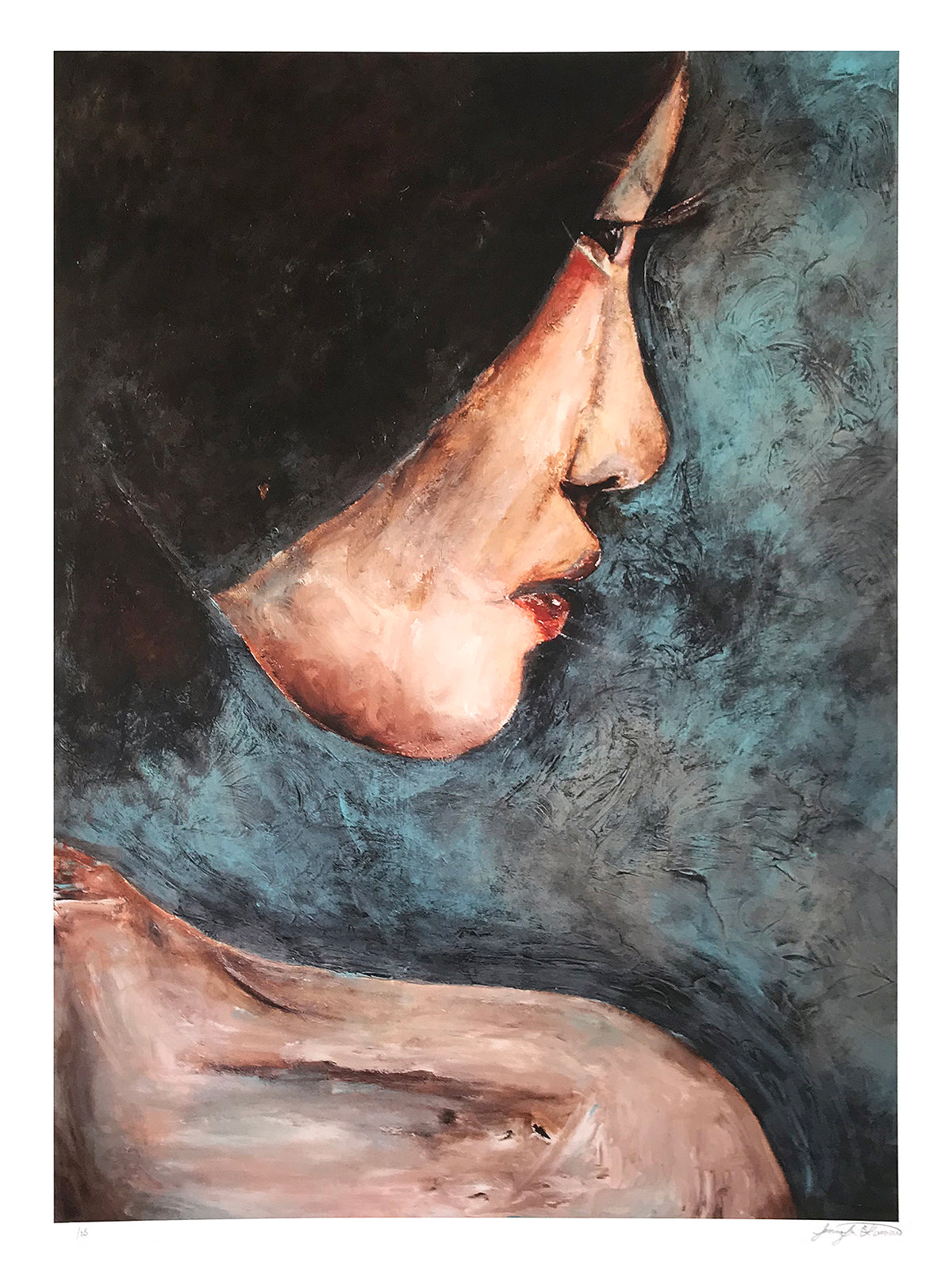 Jennifer Jean Okumura &quot;Girl in Trees&quot; - Archival Print, Limited Edition of 25 - 18 x 24&quot;