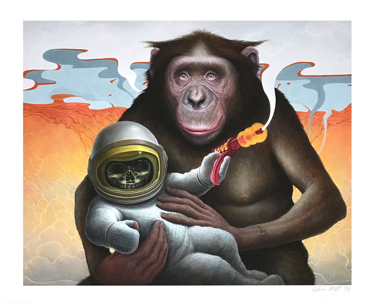Chris Leib &quot;Trinity&quot; - Archival Print, Limited Edition of 15 - 14 x 17&quot;