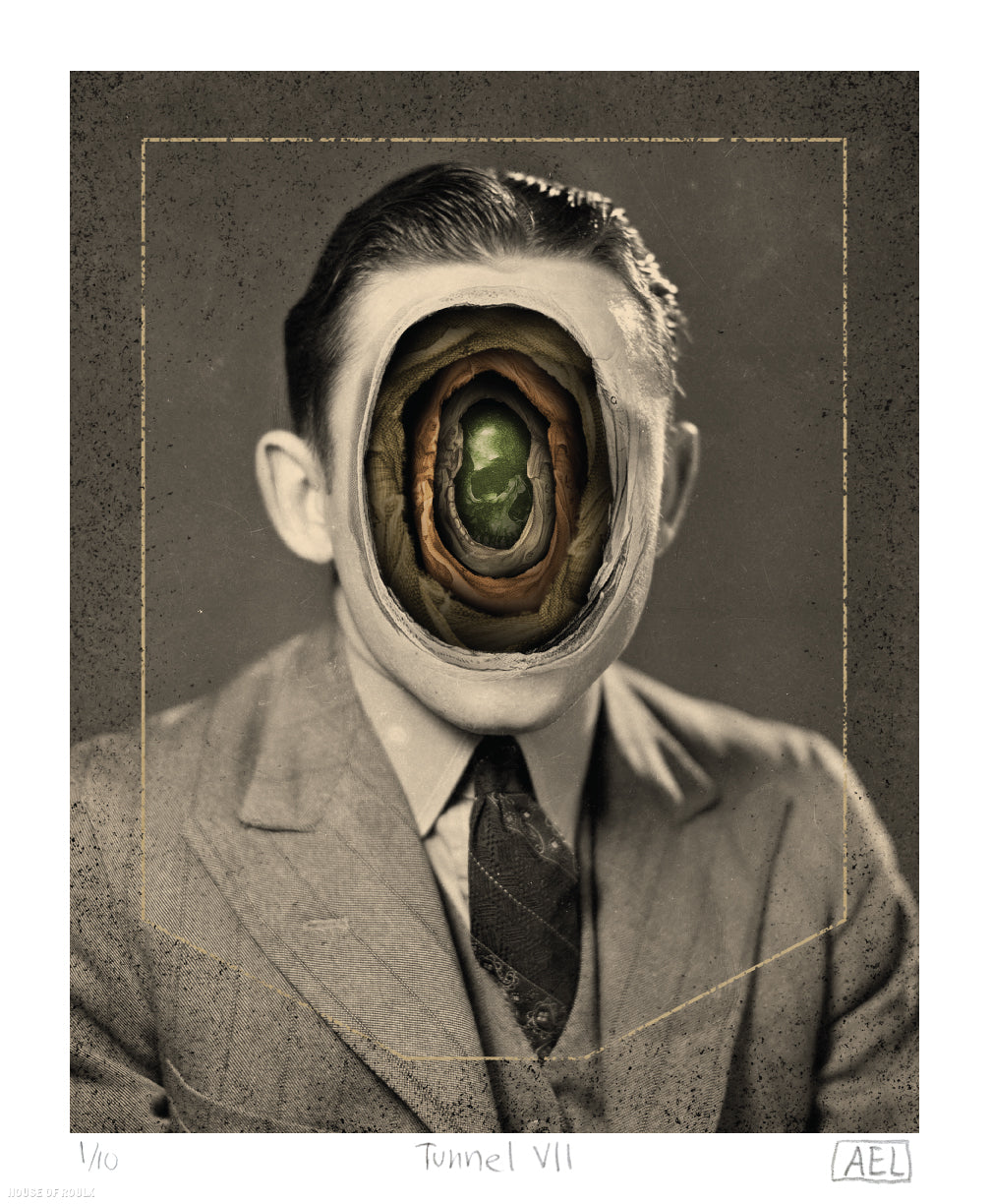 Alex Eckman-Lawn &quot;Tunnel VII&quot; - Limited Edition, Archival Print - 14 x 17&quot;