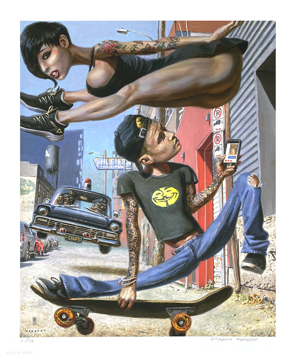 Gregory Hergert &quot;Urbanality&quot; - Archival Print, Limited Edition of 12 - 14 x 17&quot;