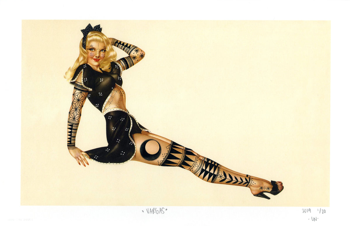 Lauren Napolitano &quot;Vargas&quot; - Archival Print, Limited Edition of 20 - 11 x 17&quot;