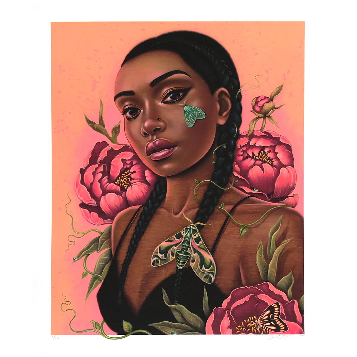 Caia Koopman &quot;Vestalia&quot; - Hand-Embellished Edition of 15 - 14 x 17&quot;