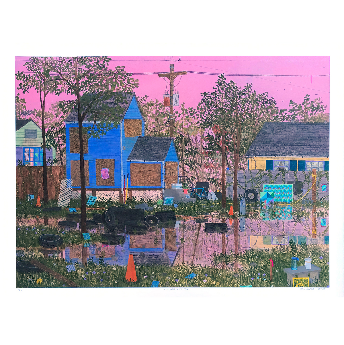 Max Seckel &quot;I&#39;ll Wait With You&quot; - Archival Print, Limited Edition of 25 - 18 x 24&quot;