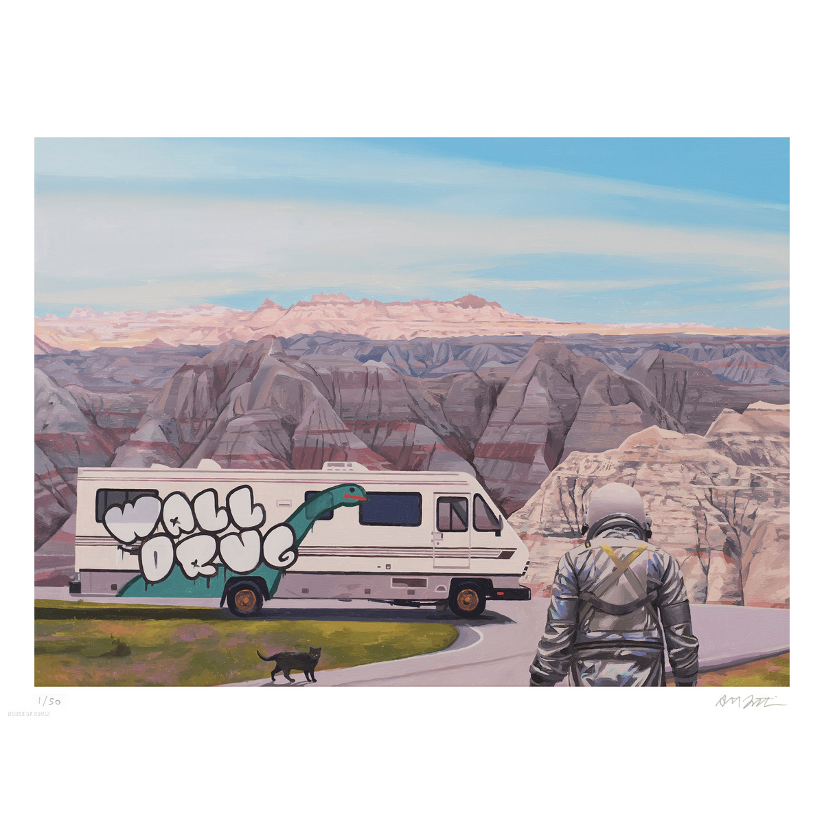 Scott Listfield &quot;Wall Drug&quot; - Archival Print, Limited Edition of 50 - 18 x 24&quot;