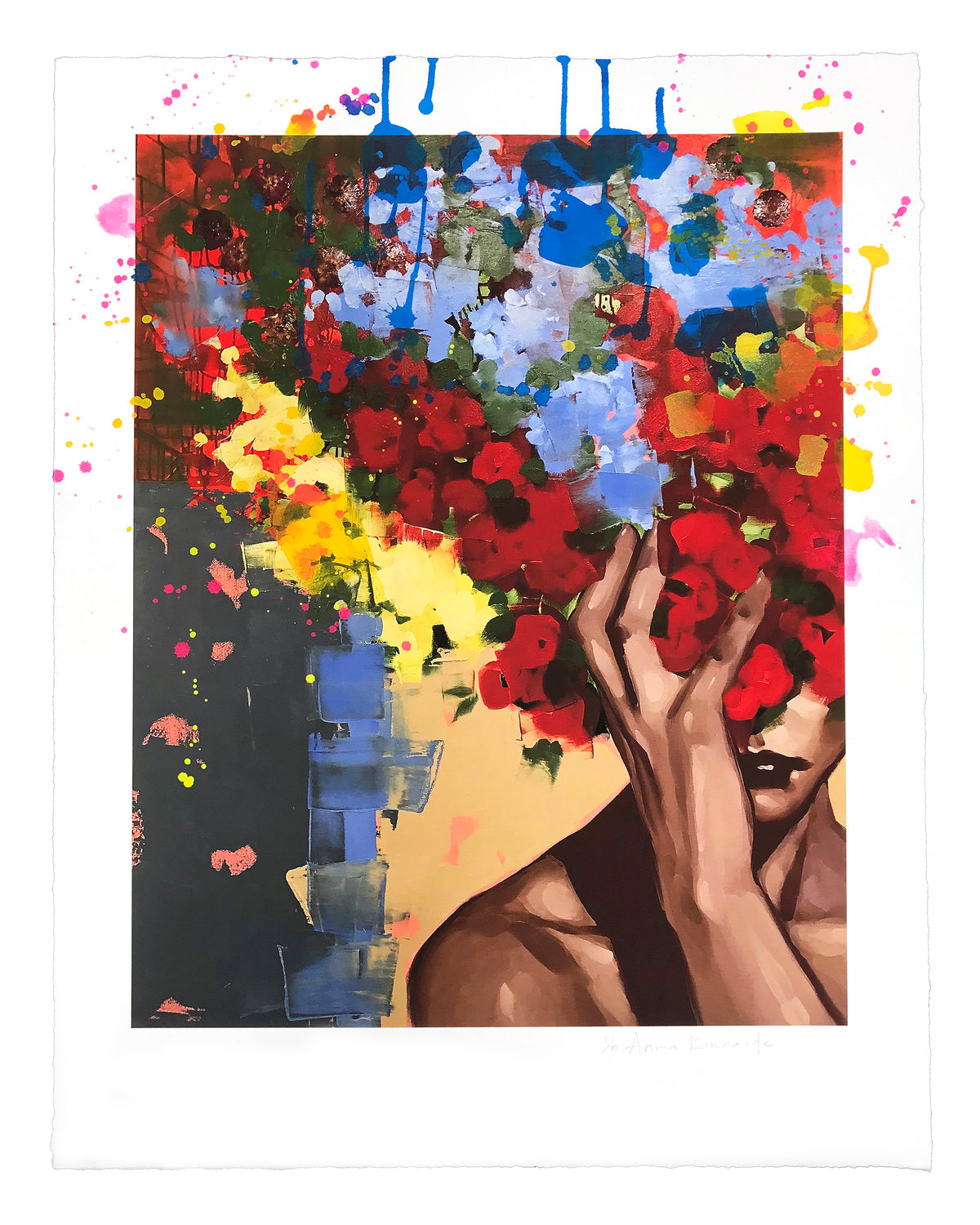 Anna Kincaide &quot;Want You to Want Me&quot; - Hand-Embellished Variant, Edition of 5 - 22 x 28&quot;