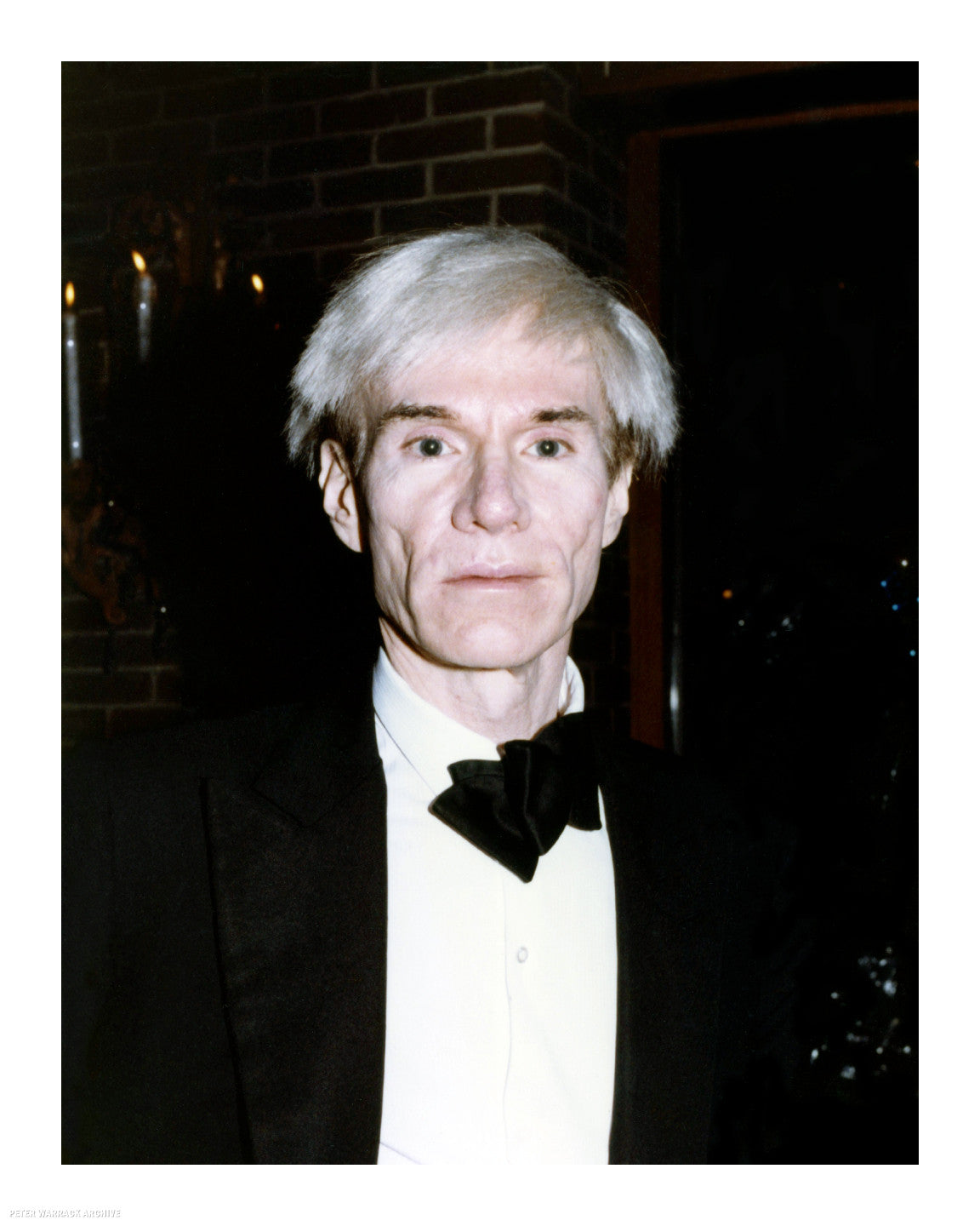 Andy Warhol (by Peter Warrack) - Limited Edition, Archival Print - 16x20&quot;