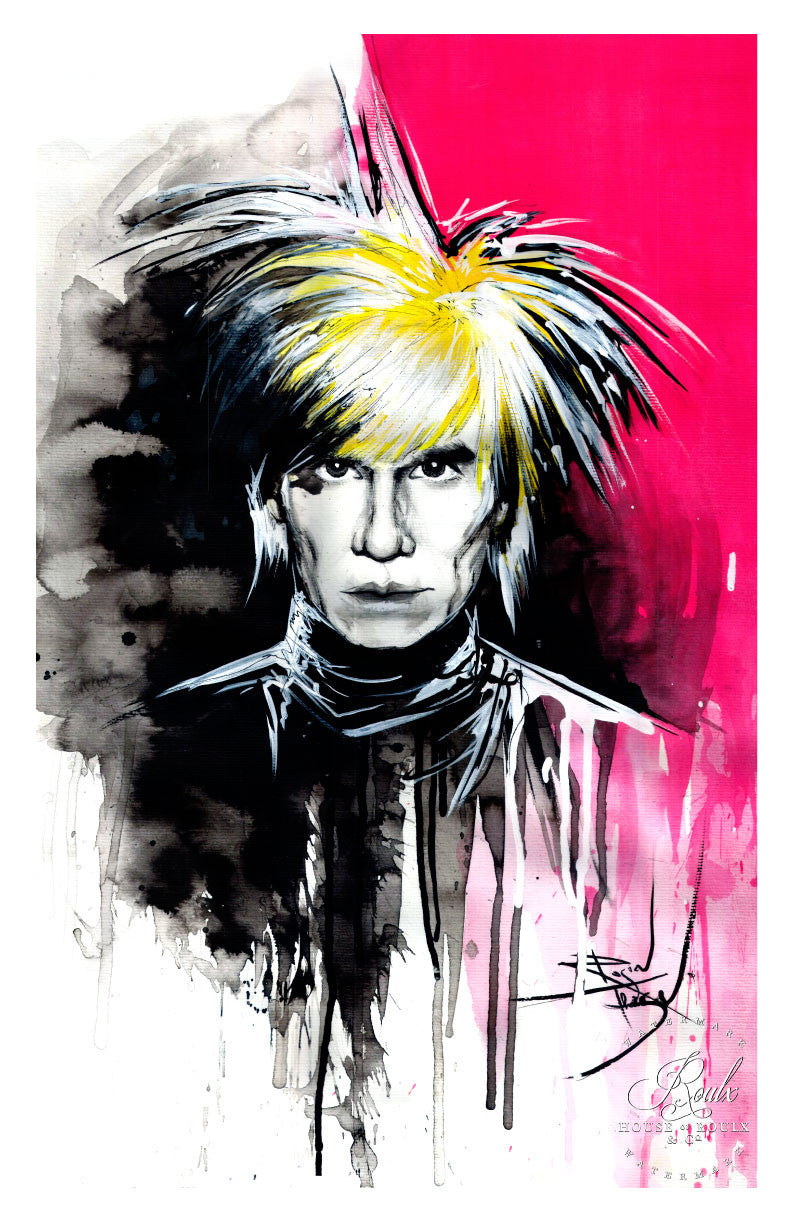 Therése Rosier &quot;Andy Warhol&quot; - Limited Edition, Fine Art Print