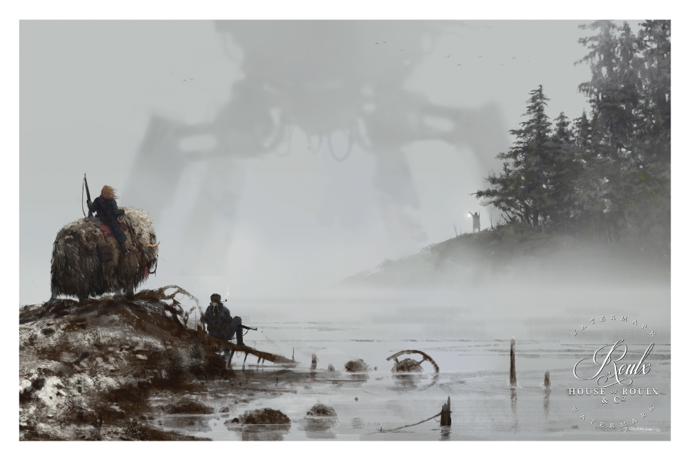 Mr. Werewolf (Jacob Rozalski) &quot;1920 - Lost in the Fog&quot; - Fine Art Print