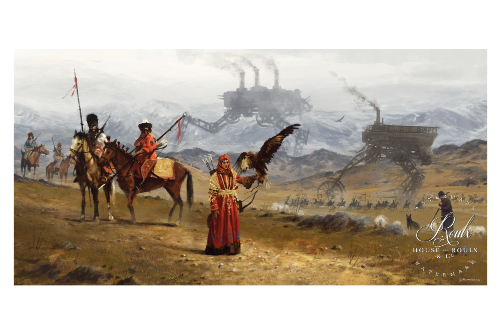 Mr. Werewolf (Jacob Rozalski) &quot;Crimea Princess&quot; - Fine Art Print
