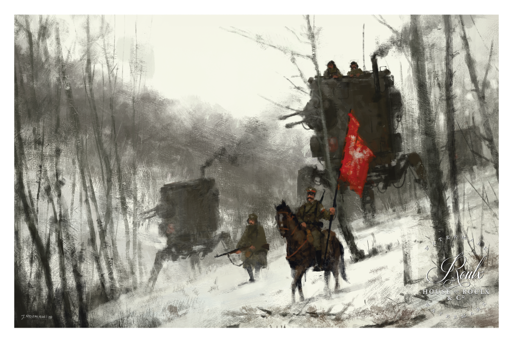 Mr. Werewolf (Jacob Rozalski) &quot;1920 - Standard Bearer&quot; - Fine Art Print