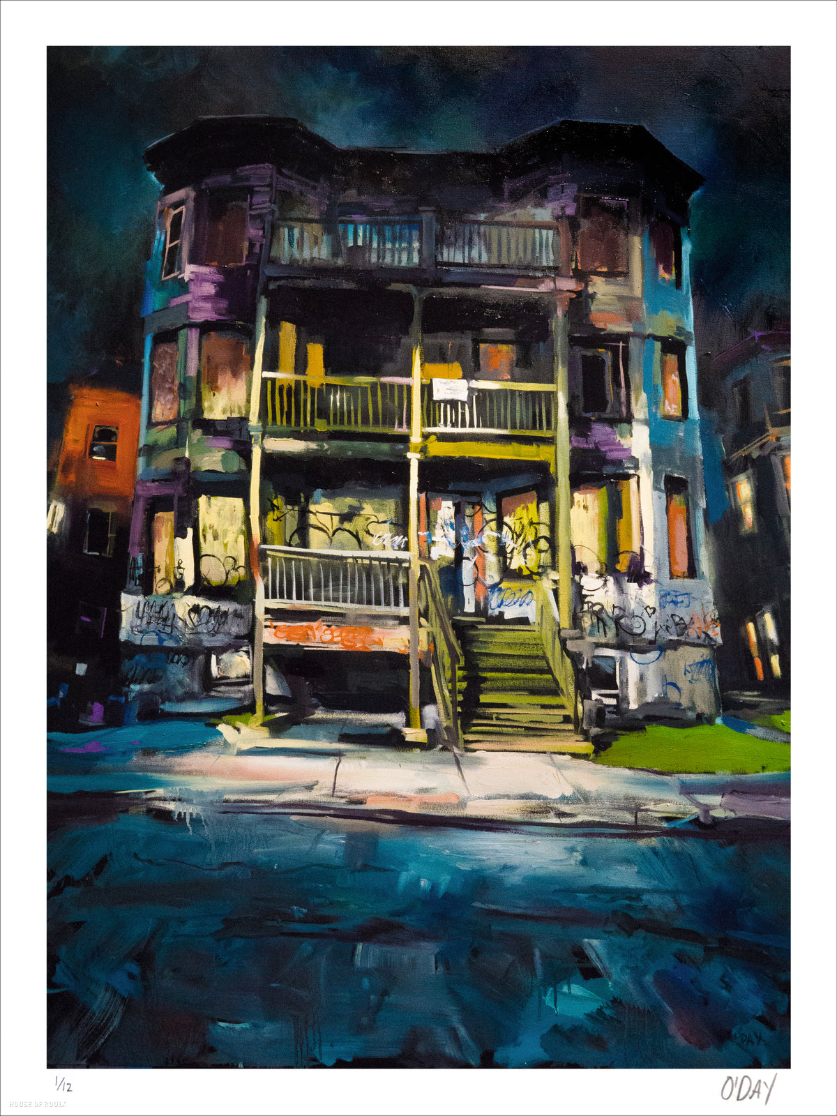 Adam J. O&#39;Day &quot;What Once Was&quot; - Limited Edition, Archival Print - 18 x 24&quot;
