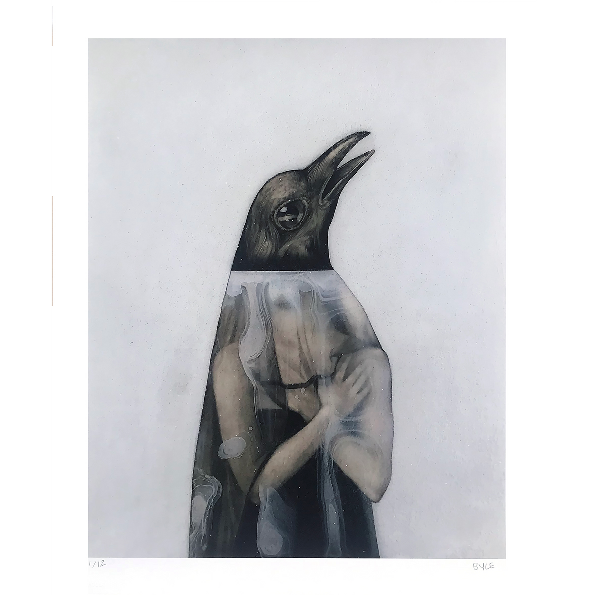 Matt Byle &quot;Widow&quot; - Archival Print, Limited Edition of 12 - 14 x 17&quot;