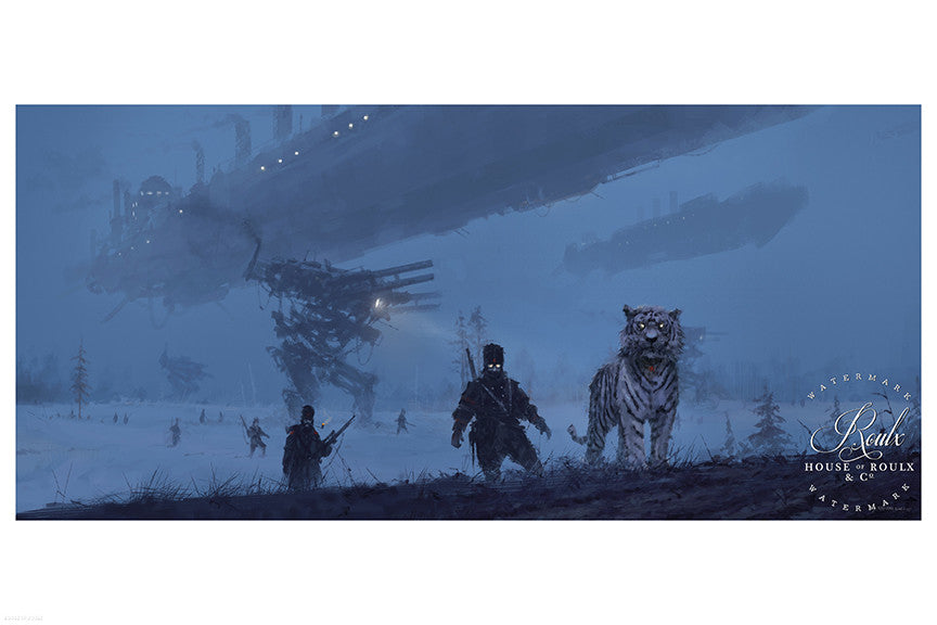 Mr. Werewolf (Jacob Rozalski) &quot;1920 - You Come to the Wrong Neighborhood&quot; - Fine Art Print