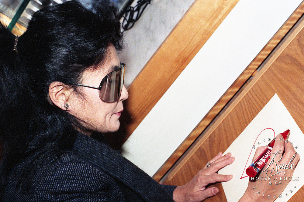 Yoko Ono (by Peter Warrack) - Limited Edition, Archival Print