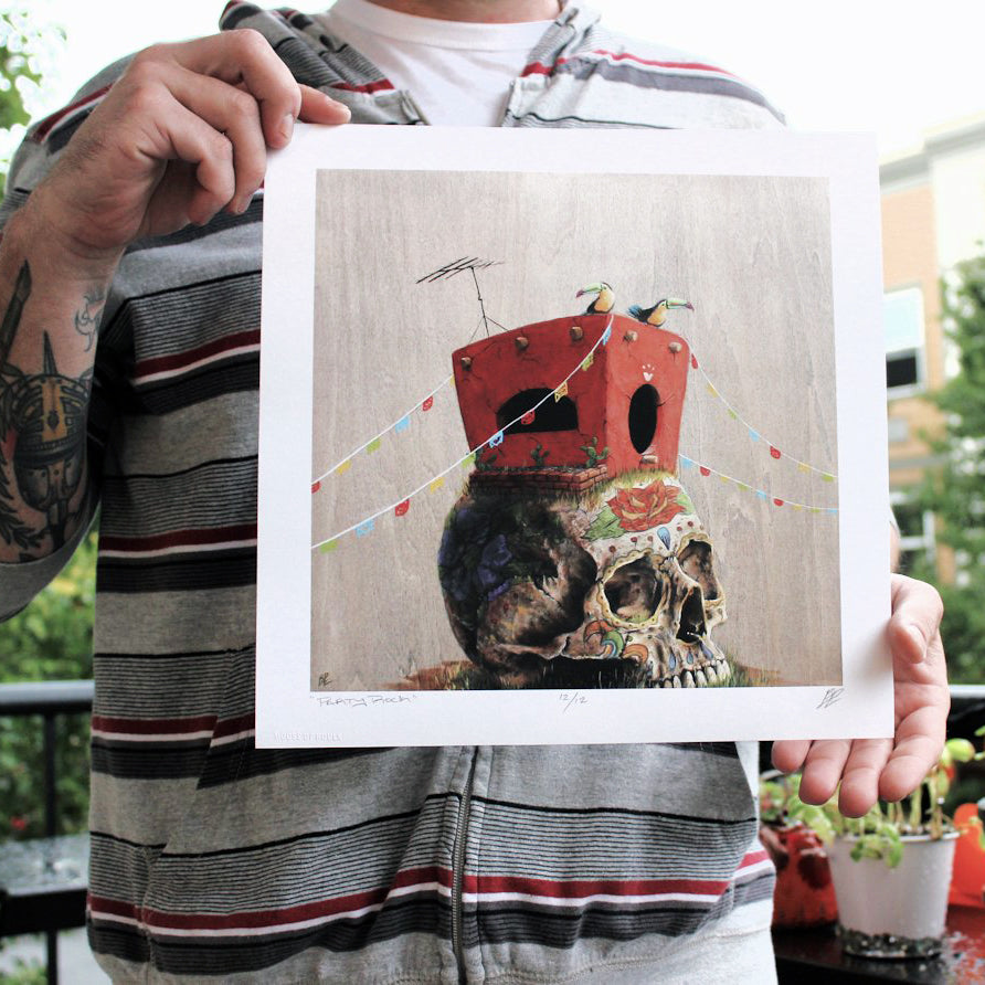 3rd Version &quot;Party Rock&quot; - Archival Print, Limited Edition of 12 - 12 x 12&quot;