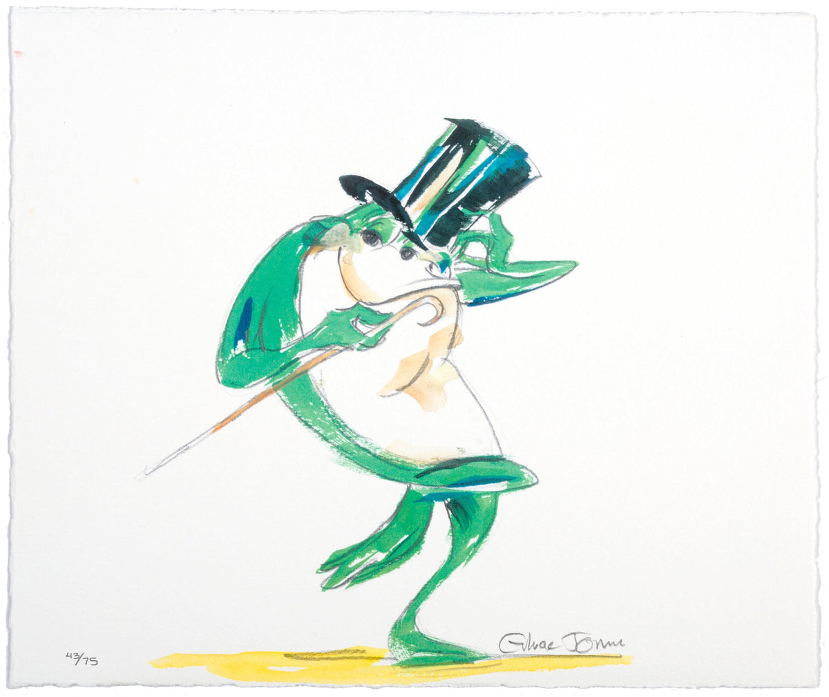 Chuck Jones - &quot;Michigan J. Frog&quot; - Signed Limited Edition Print - 12.5 x 10.5&quot;