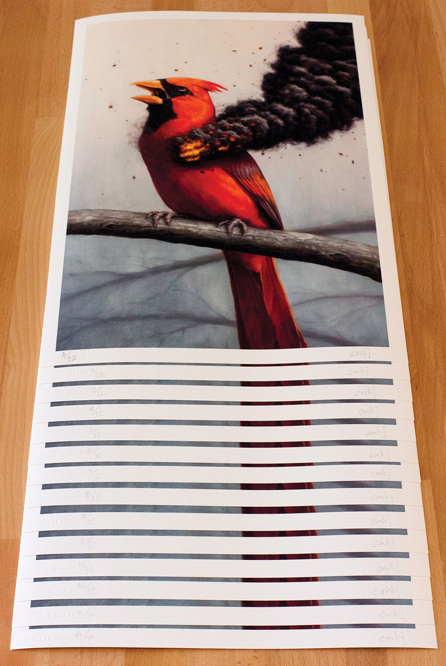 Criminy Johnson (QRST) &quot;Love Song&quot; - Archival Print, Limited Edition of 12 - 11 x 17&quot;