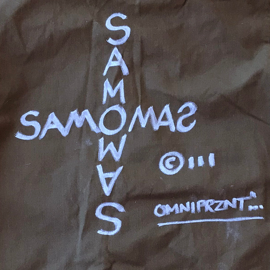 Al Diaz &quot;SAMO©…&quot; - Original Hand-Painted Army Field Jacket