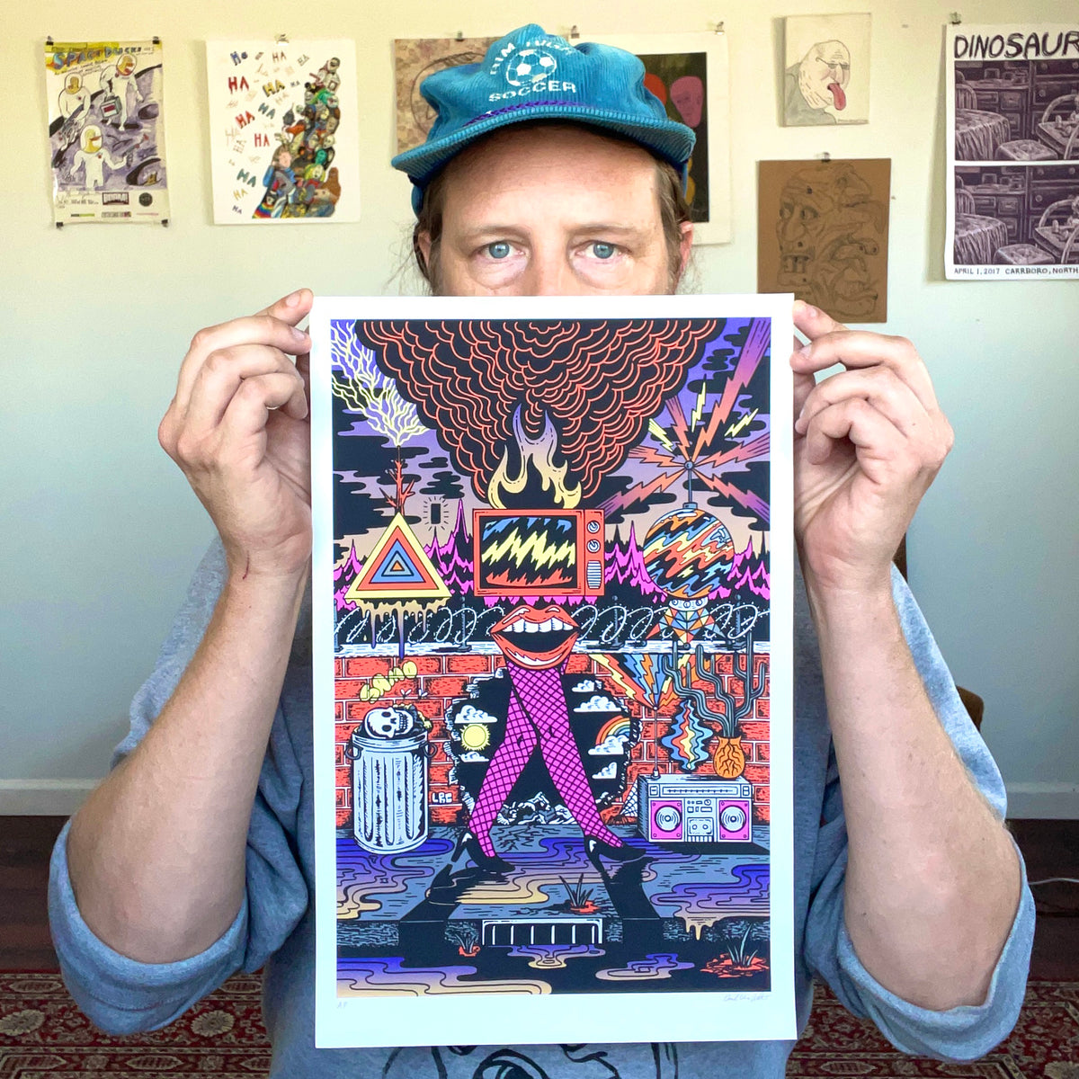 Dave Van Patten &quot;Apocalyptic Renaissance&quot; - Archival Print, Limited Edition of 15 - 11 x 17&quot;