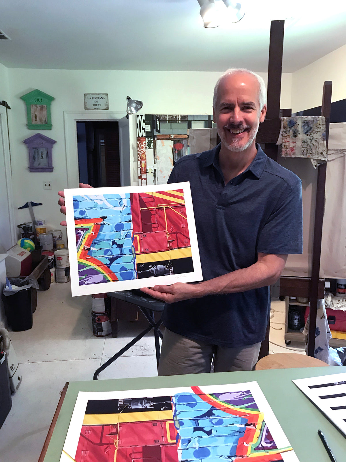 David Tyndall - &quot;3 Stripes&quot; - Archival Print, Limited Edition of 12 - 14 x 17&quot;