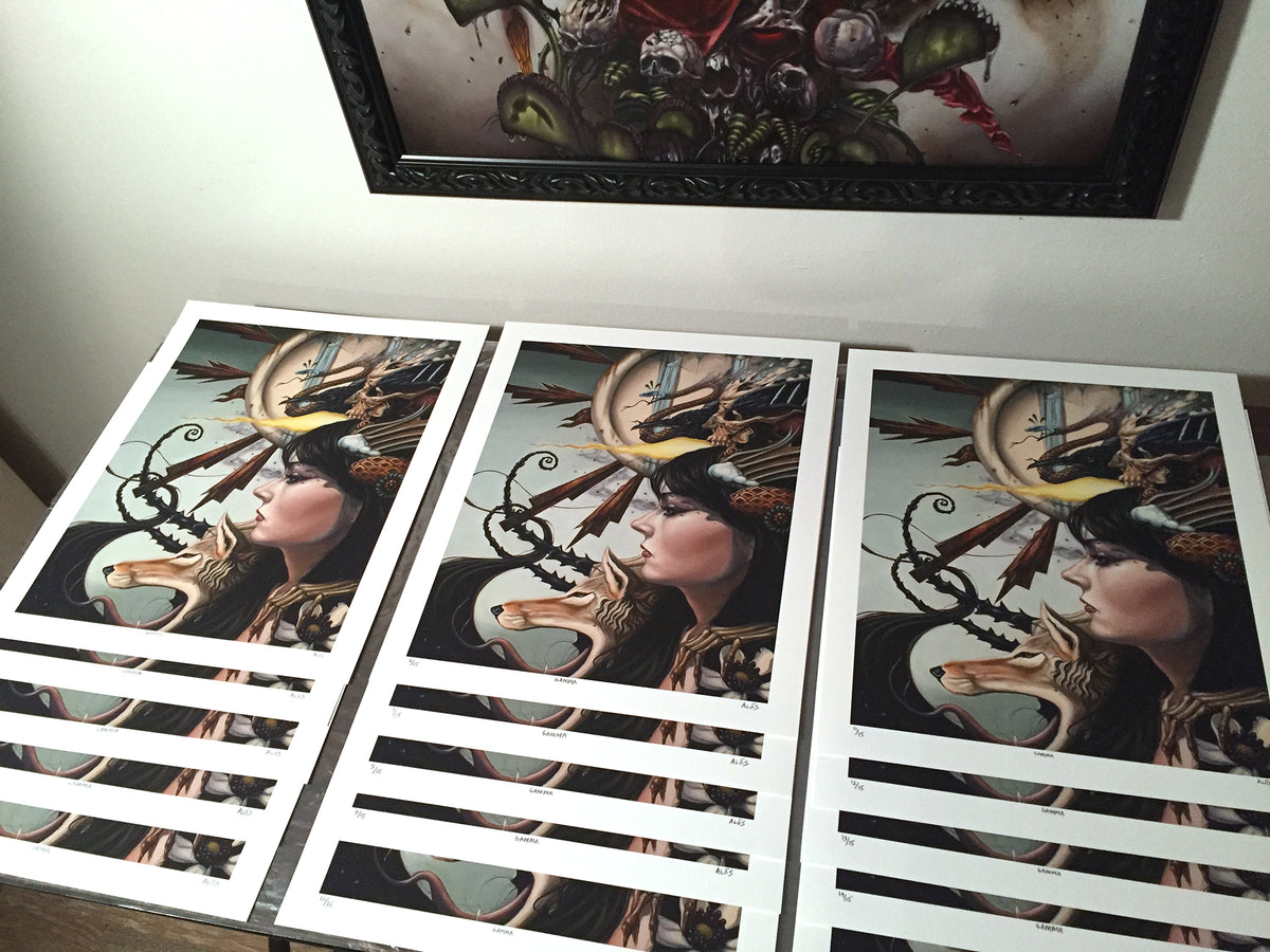 Erik Alós &quot;Gamma&quot; - Archival Print, Limited Edition of 15 - 14 x 17&quot;