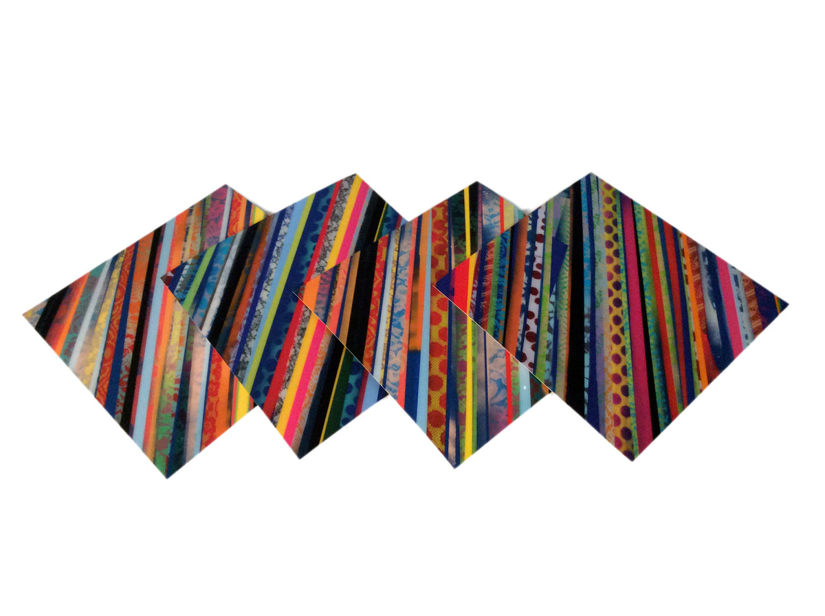 JMikal Davis aka Hellbent &quot;Quadratpych&quot; - Limited Edition, 4 x Print Set - 8 x 8&quot;