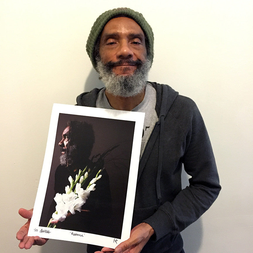 H.R. (of Bad Brains) - &quot;Radiance&quot; by Lori Carns Hudson - Limited Edition, Archival Print