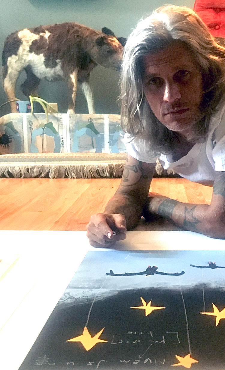 matthewaaron &quot;Wire Birds&quot; - Archival Print, Limited Edition of 15 - 12 x 17&quot;