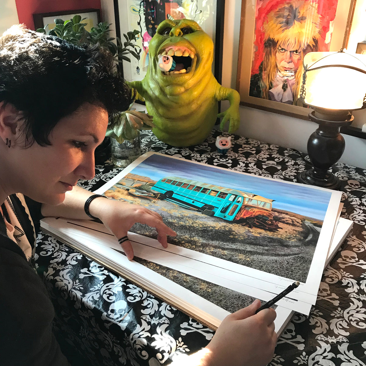 Jessica Hess &quot;Last Stop&quot; - Archival Print, Limited Edition of 25 - 18 x 24&quot;
