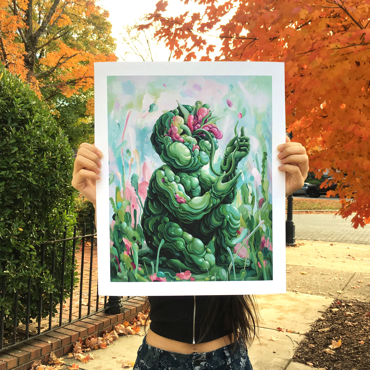 Wingchow &quot;Caretaker&quot; - Archival Print, Limited Edition of 15 - 14 x 17&quot;