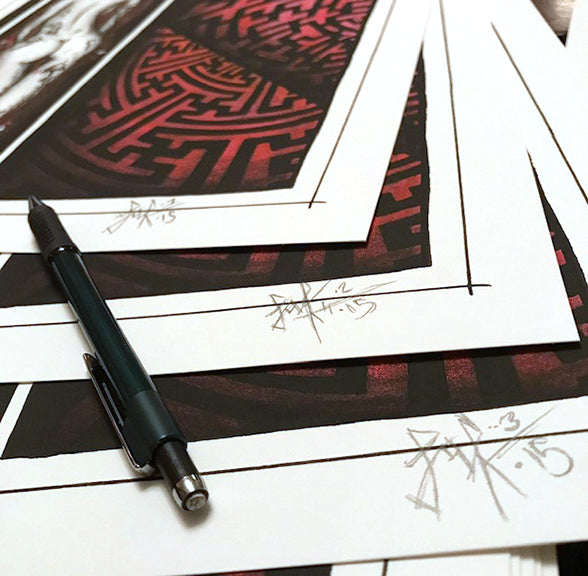Jak Nola &quot;Sisou6&quot; - Archival Print, Limited Edition of 15 - 12 x 17&quot;