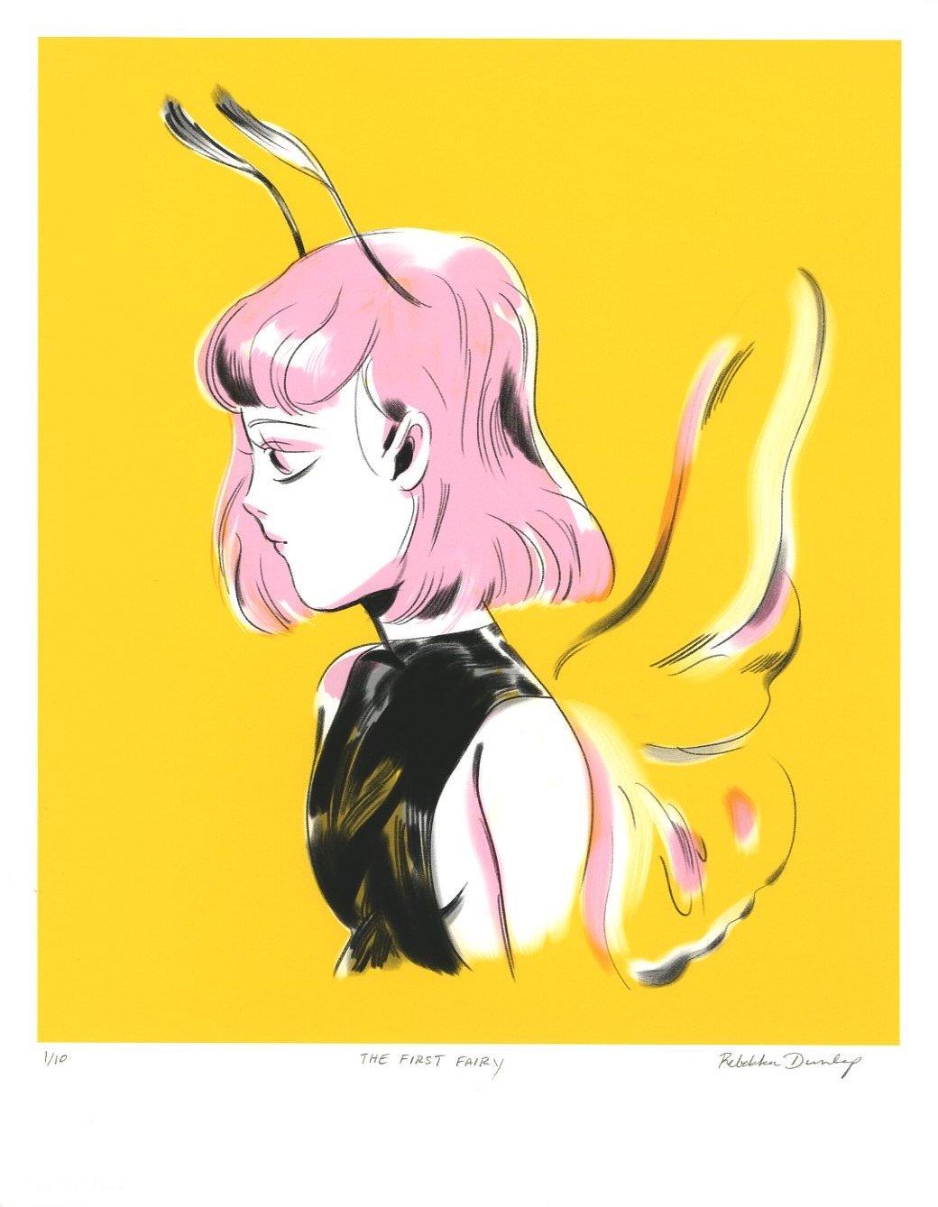 Rebekka Dunlap &quot;The First Fairy&quot; - Limited Edition, Archival Print - 11 x 14&quot;