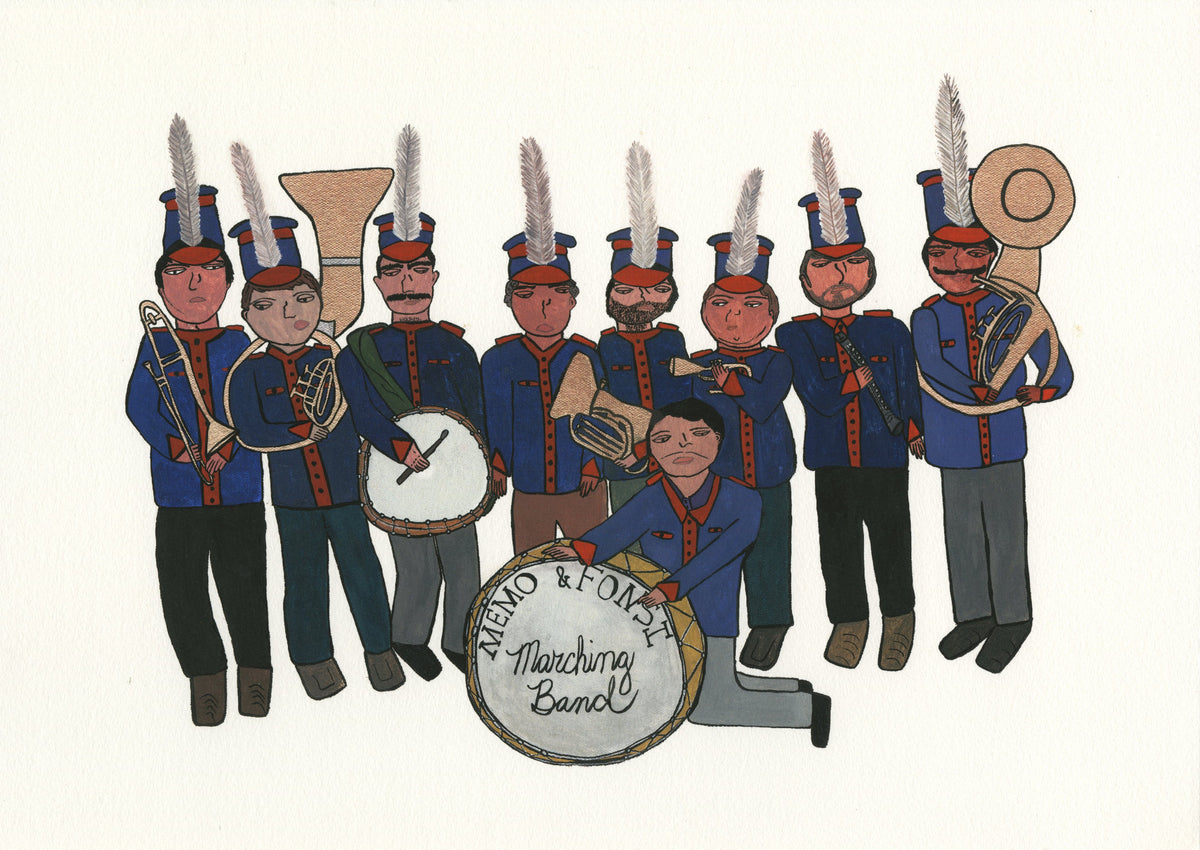 Jen Uman &quot;Band&quot; - Limited Edition, Archival Print