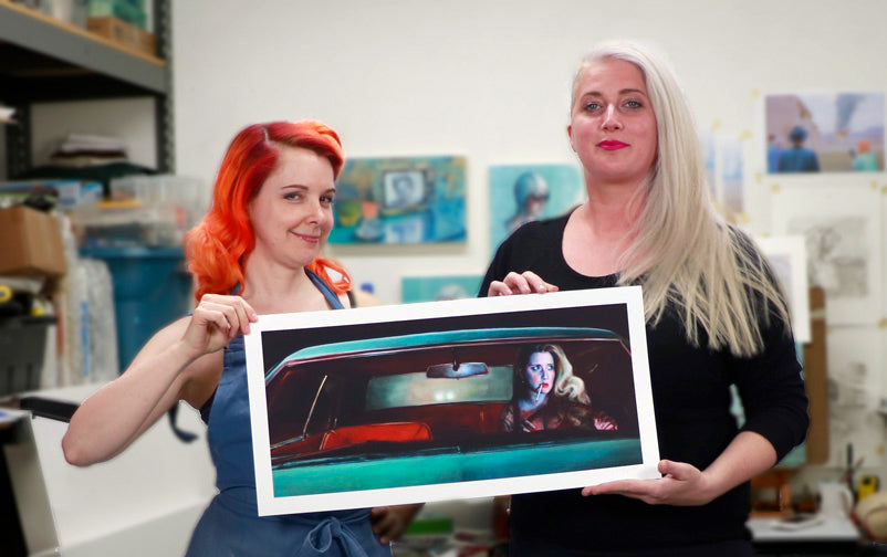 Kelly Grace &quot;The Escape&quot; - Archival Print, Limited Edition of 12 - 12 x 24&quot;