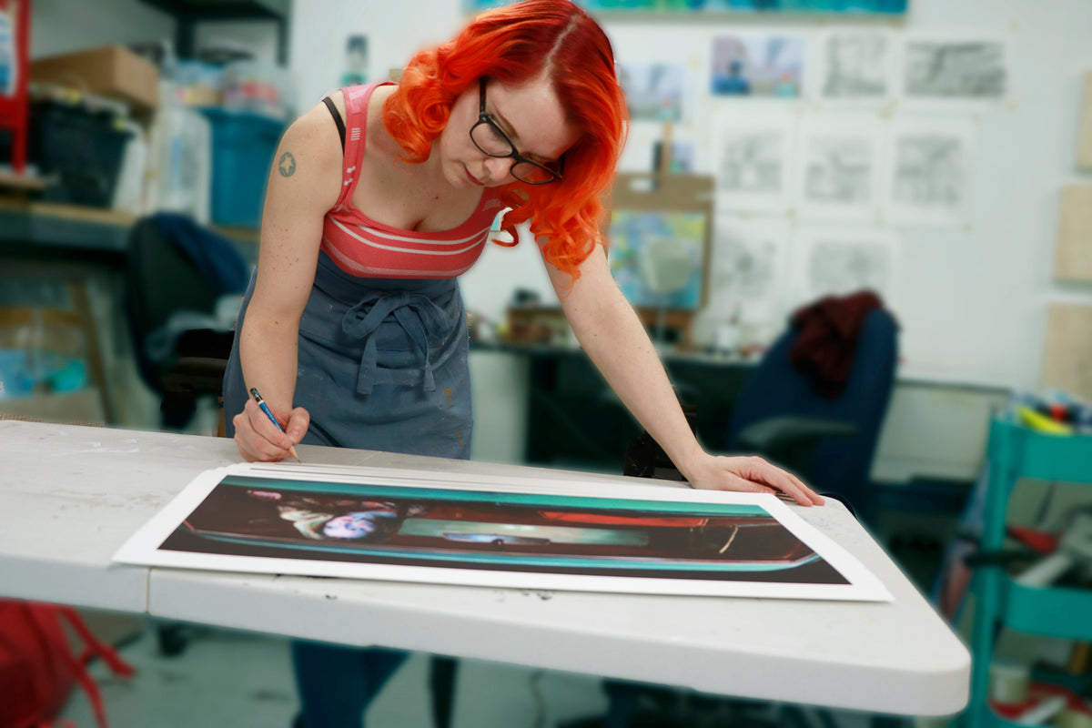 Kelly Grace &quot;The Escape&quot; - Archival Print, Limited Edition of 12 - 12 x 24&quot;