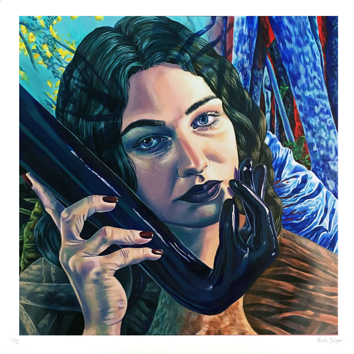 Nicole Salgar &quot;The Calling&quot; - Archival Print, Limited Edition of 12 - 17 x 17&quot;