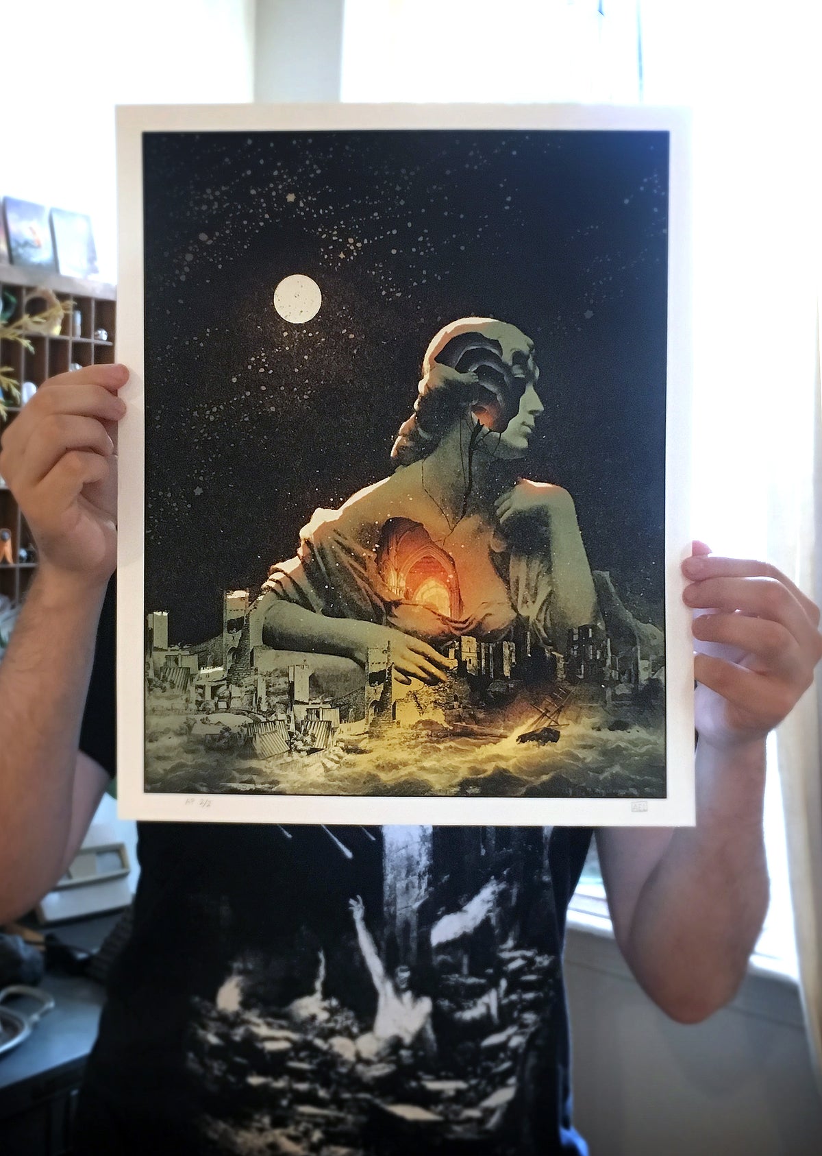 Alex Eckman-Lawn &quot;Monolith&quot; - Archival Print, Limited Edition of 12 - 14 x 17&quot;