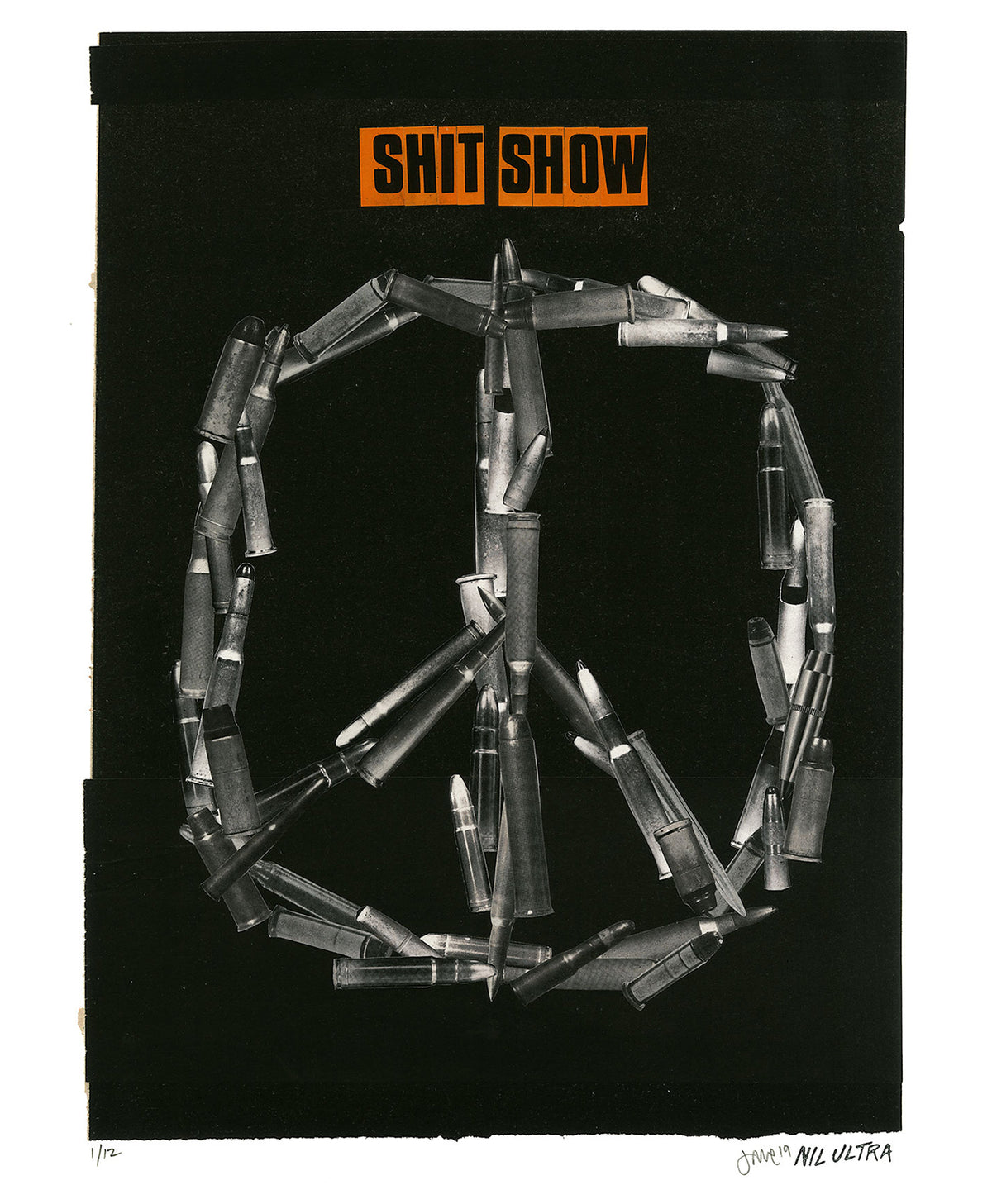 Nil Ultra &quot;Shit Show&quot; - Archival Print, Limited Edition of 12 - 14 x 17&quot;