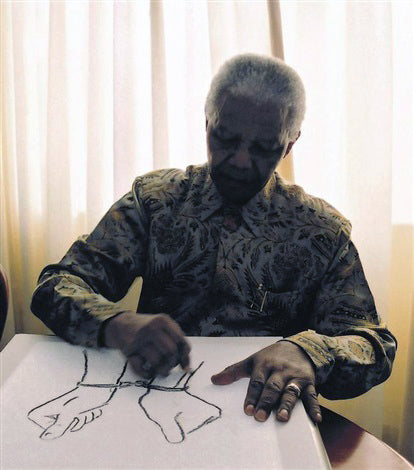 Nelson Mandella - &quot;The Struggle Series&quot; - Signed 6 x Lithograph Box Set